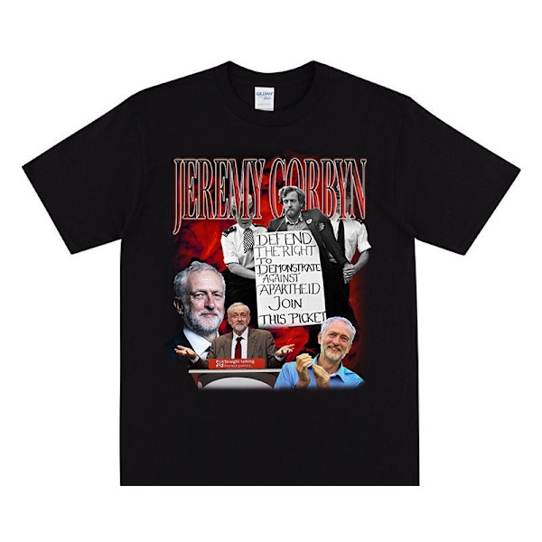 JEREMY CORBYN Kunnianosoitus T-paita Black XXXL