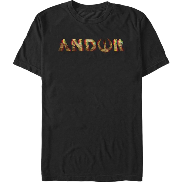 Andor Logo Star Wars T-skjorte L