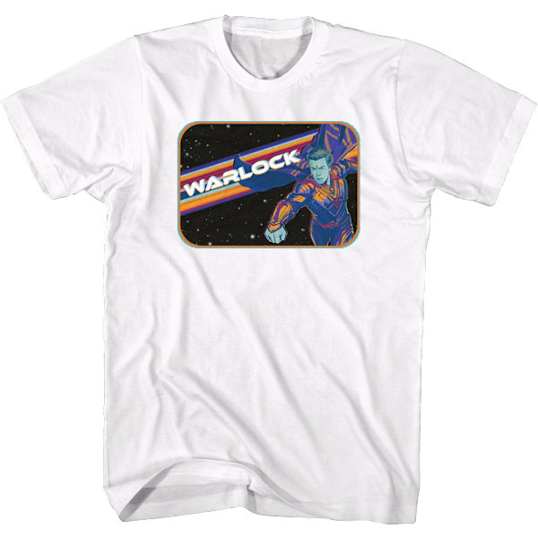 Retro Warlock Guardians Of The Galaxy Vol. 3 T-shirt Ny XXXL