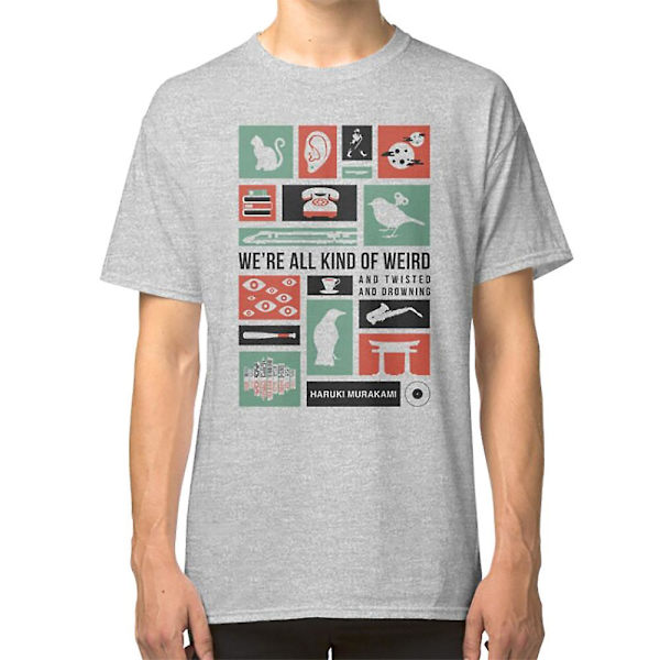 Murakami T-paita grey XL