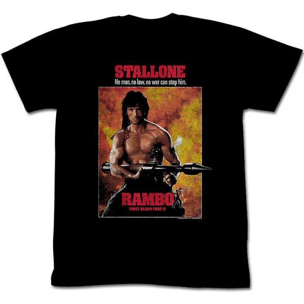Rambo Part Ii T-shirt XXXL