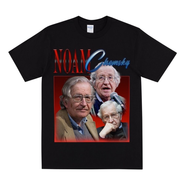 NOAM CHOMSKY Hyldest T-shirt Black XXXL