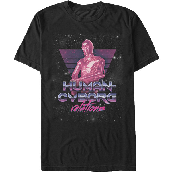 Star Wars Human Cyborg Relations T-shirt L