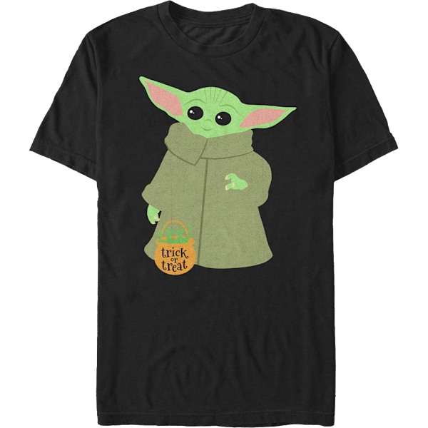 The Child Trick Or Treating The Mandalorian Star Wars T-Shirt XL