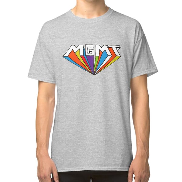 MGMT logo T-skjorte grey XL