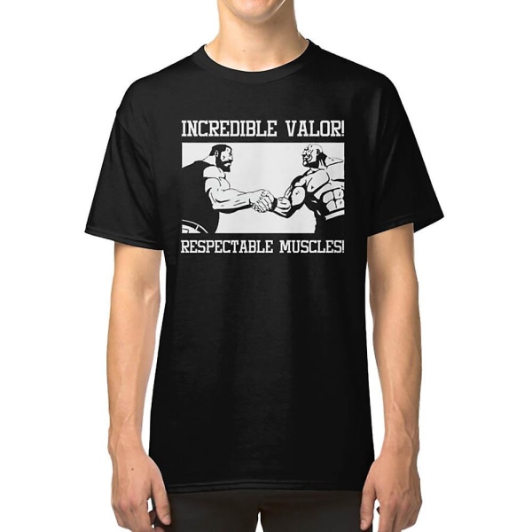Otrolig mod! Respektabla muskler! Fullmetal Alchemist T-shirt M