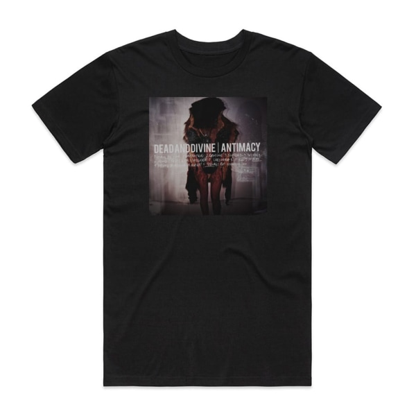 Dead and Divine Antimacy Album Cover T-Shirt Svart XXL