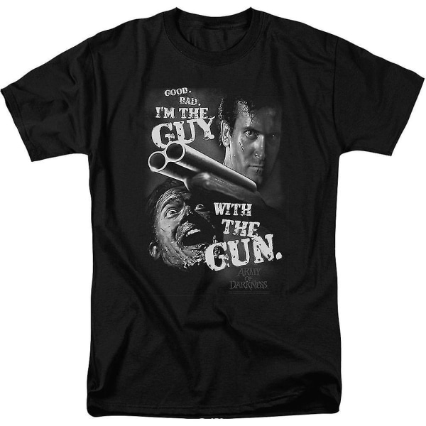 Guy With the Gun Army of Darkness T-shirt M