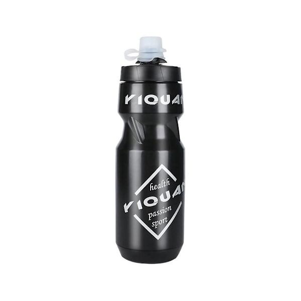 710ml Vandflaske til Cykling, Vandsportsaktiviteter, Camping, Vandreture - Cykeludstyr - Sort