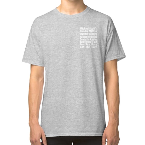The Office T-Shirt - Michael Scotts Fun Run Race for the Cure T-shirt white XXL