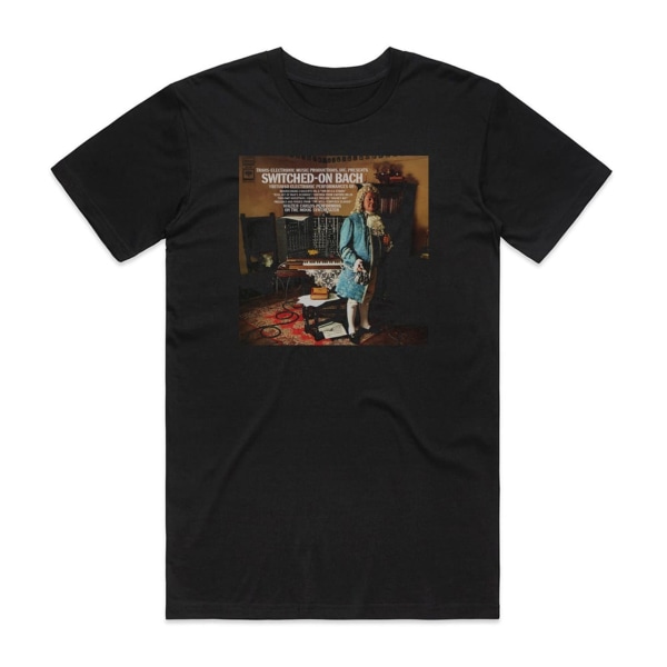 Wendy Carlos Switchedon Bach 1 Album Cover T-Shirt Svart S