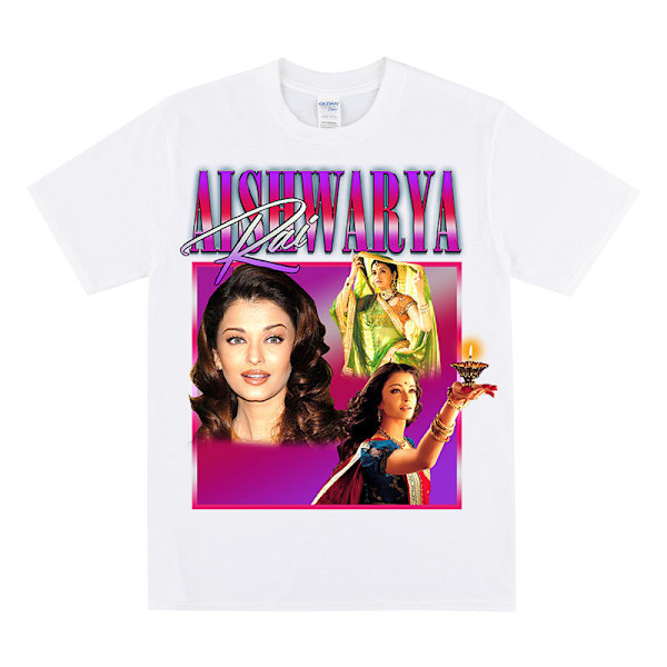 AISHWARYA RAI Hyllest T-skjorte White M