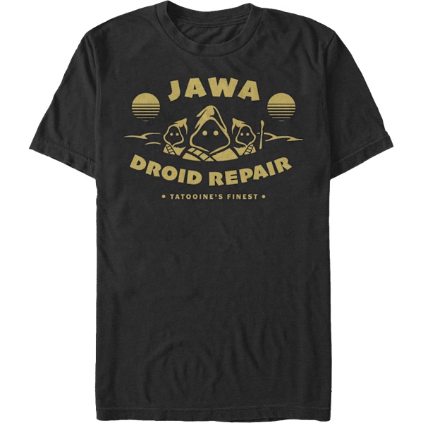 Jawa Droid -korjaus Star Wars T-paita M