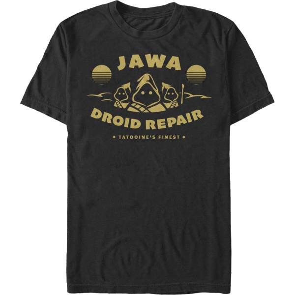 Jawa Droid -korjaus Star Wars T-paita XXL