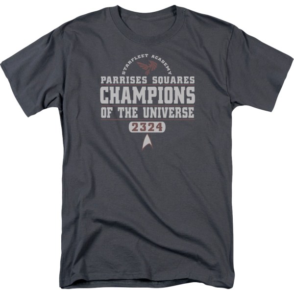 Parrises Squares Champions Star Trek T-shirt XL