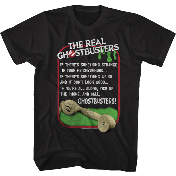 Temalåttexter Real Ghostbusters T-shirt XXXL