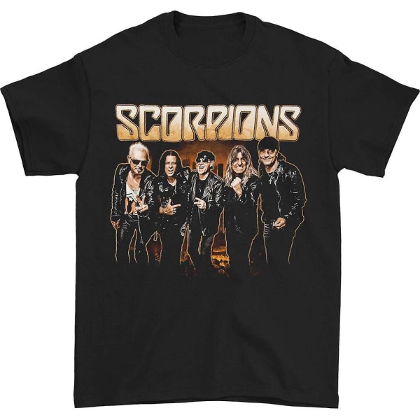 Scorpions City Photo 2017 Tour T-shirt L