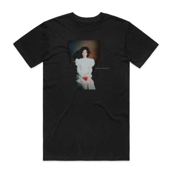 PJ Harvey White Chalk 1 Albumomslag T-shirt Svart XXL