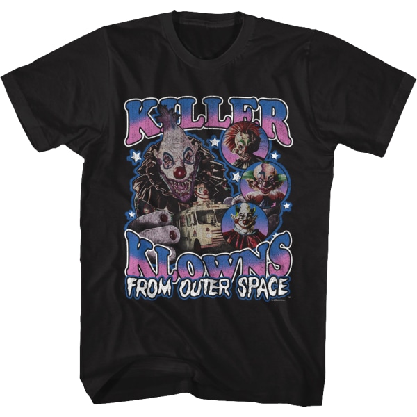 All-Star Collage Killer Klowns From Outer Space T-skjorte XXXL