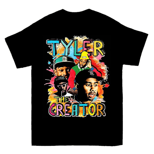 Tyler The Creator Fan Art Retro T-paita M