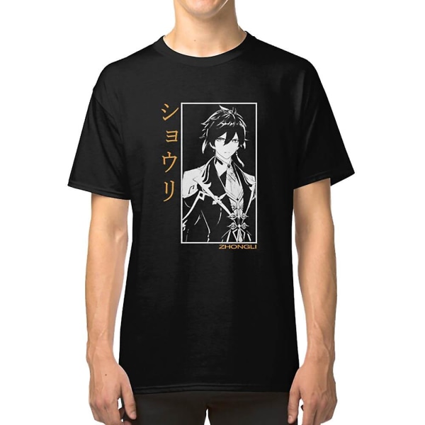 Zhongli Genshin Impact T-shirt XL