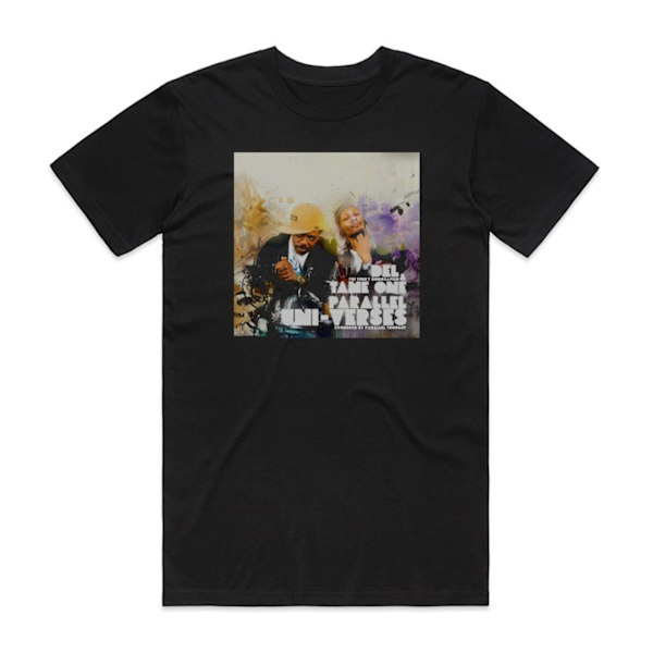 Tame One Parallel Uni Verses Album Cover T-Shirt Sort M