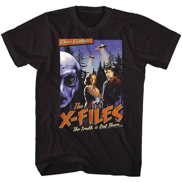 Xfiles T-shirt för gammal filmaffisch XXL