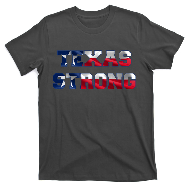 Texas Strong Flag Orkan Harvey Hjælpe T-shirt M