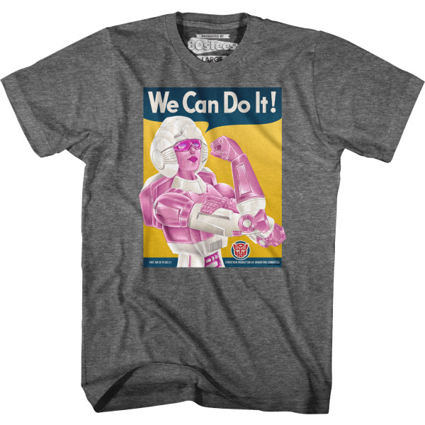 Arcee We Can Do It Transformers T-paita XL