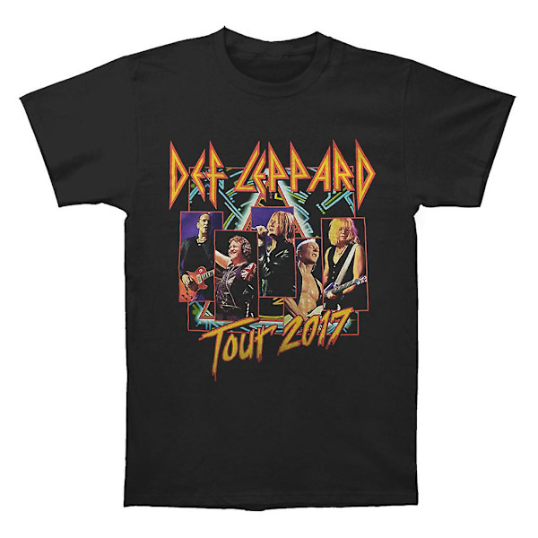 Def Leppard Live Shots Tour T-skjorte M