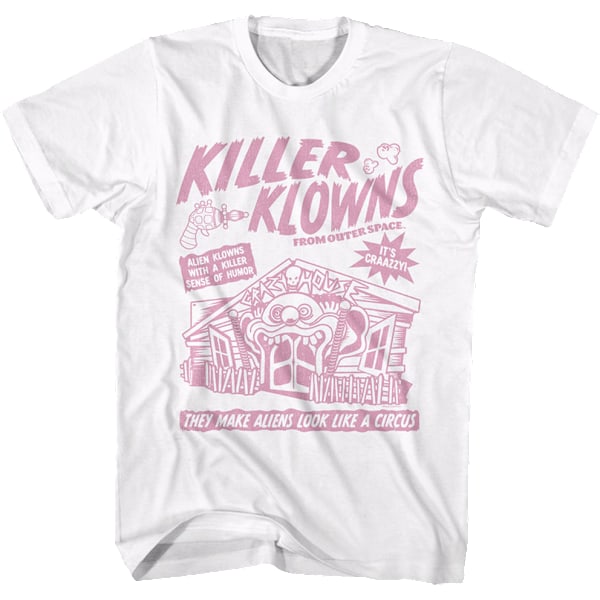 Cirkusplakat Killer Klowns From Outer Space T-shirt M