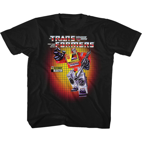 Youth Box Art Blaster Transformers T-skjorte XXL