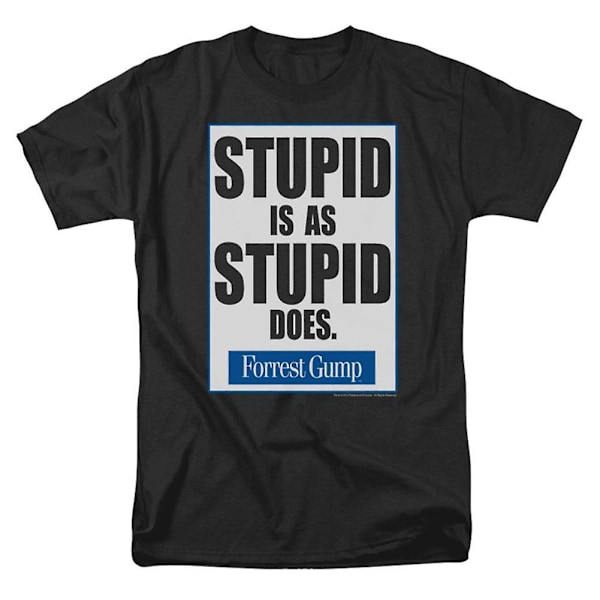 Forrest Gump Dumt Er T-skjorte M