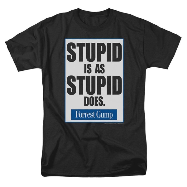 Forrest Gump Stupid Is T-shirt XL