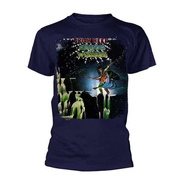 Uriah Heep Demons And Wizards (navy) T-paita S