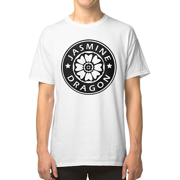 Jasmiini Lohikäärme Tee -paita white