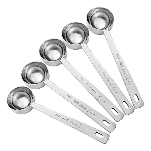 Coffee Measuring Spoon 1 Tbsp Long Handled Stainless Steel Spoon For Coffee, Milk Powder, Frui