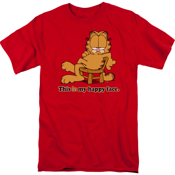 Glad Ansikte Garfield T-shirt S