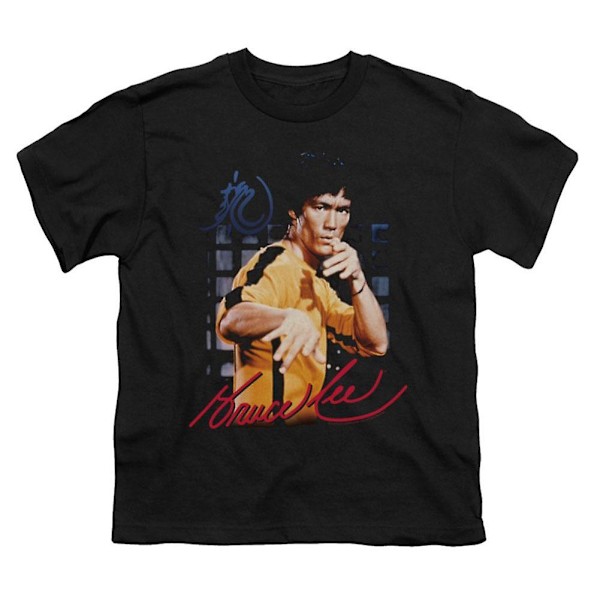 Bruce Lee Gul T-shirt med Jumpsuit M