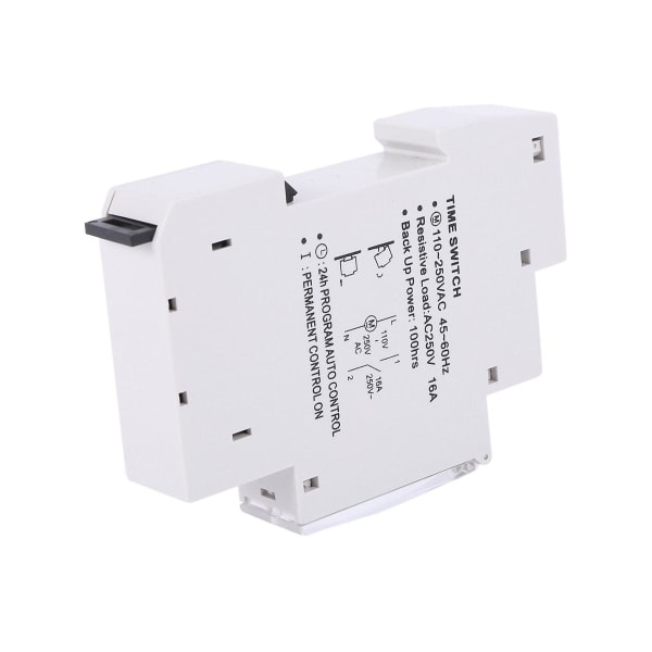 5X Sul180a 15 minuters mekanisk timer 24 timmar programmerbar DIN-skena timer tidströmbrytare