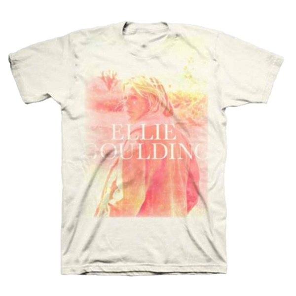 Ellie Goulding Solnedgang Foto T-skjorte XL