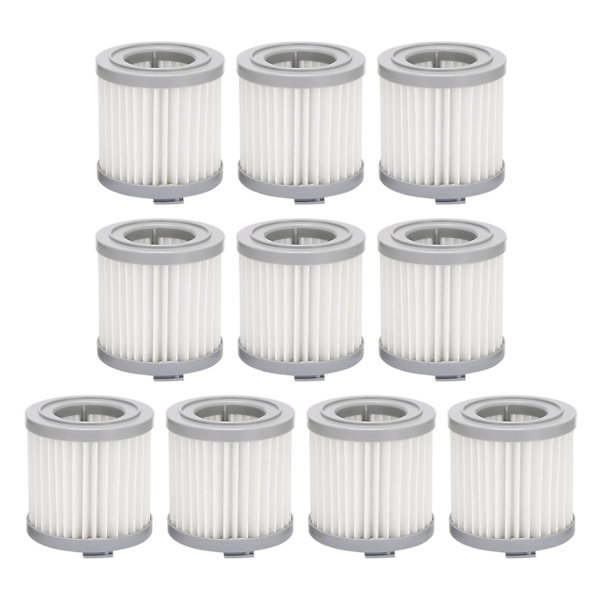 10 st HEPA-filter för Jv51 Jv53 Jv83 Handhållen Sladdlös Dammsugare HEPA-tillbehör