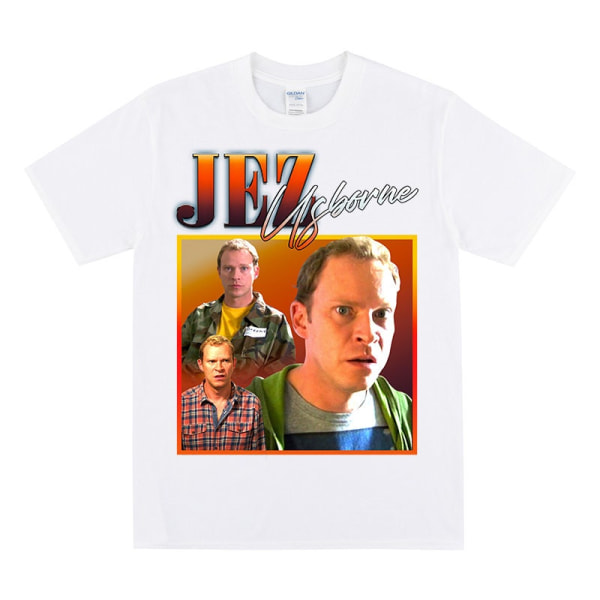 JEZ Fra PEEP SHOW T-shirt White XXL