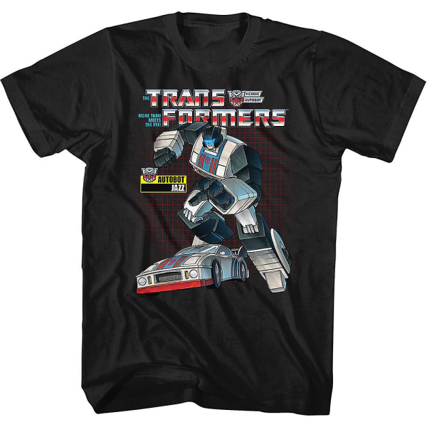 Retro Jazz Transformers T-skjorte XXXL