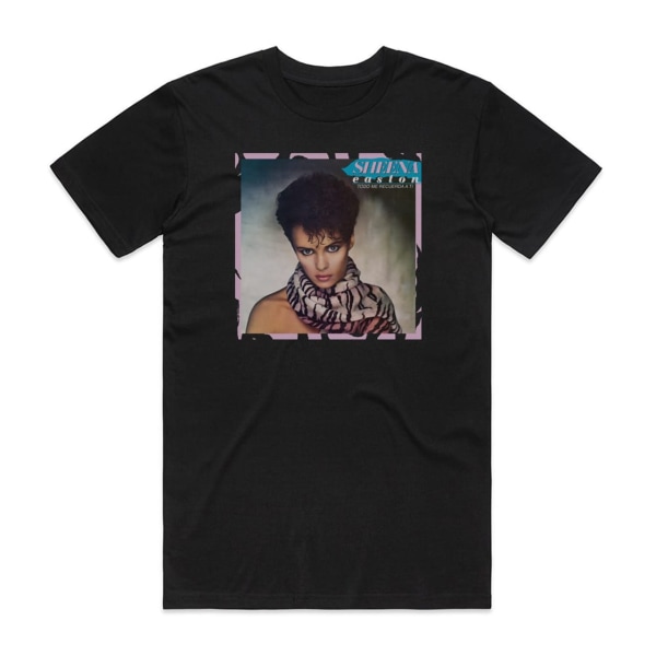 Sheena Easton Todo Me Recuerda A Ti Album Cover T-Shirt Sort XL