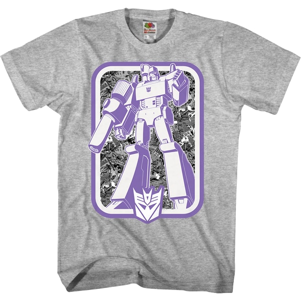 Decepticons Leader Megatron Transformers T-shirt S