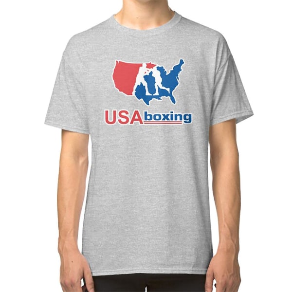 USA Boxing T-shirt grey XL