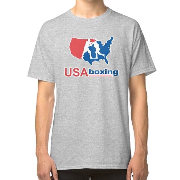 USA Boxning T-shirt grey XL