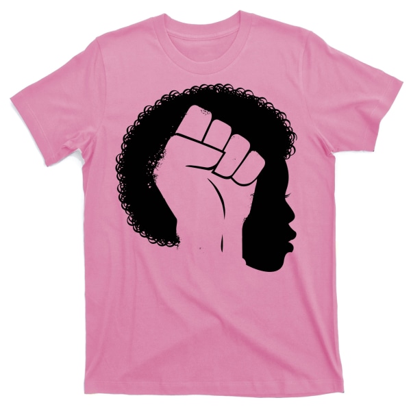 Afro Fist Womens Rights T-Shirt M