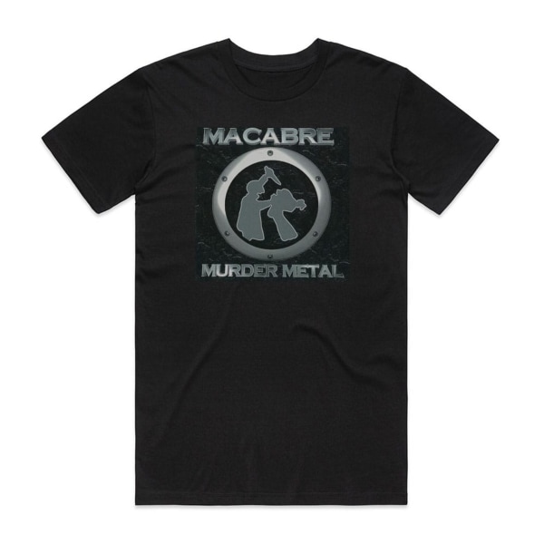 Macabre Murder Metal Album Cover T-Shirt Svart XL